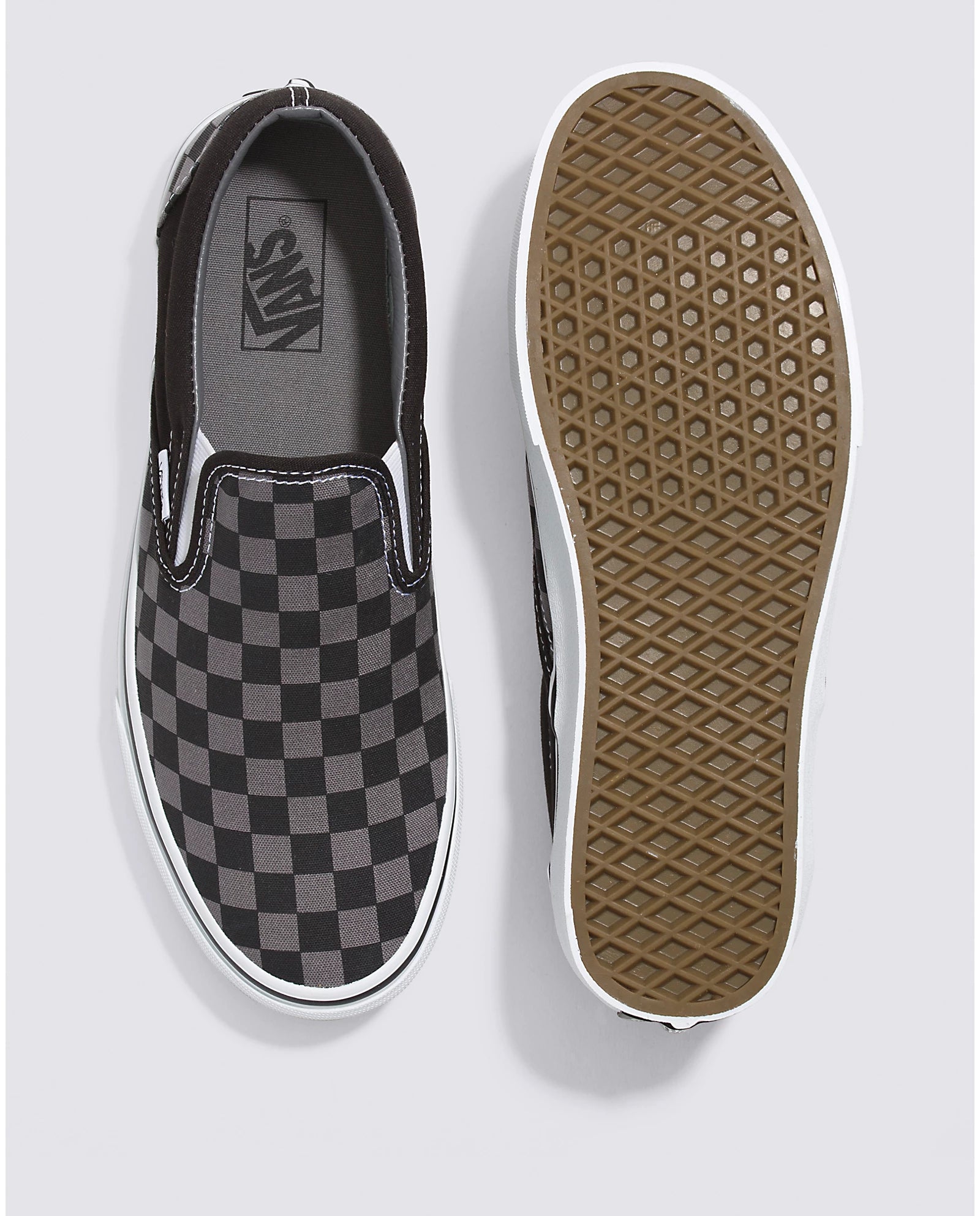 Vans Classic Slip-On Checkerboard "Black/Pewter Grey" PREMIUM BATCH